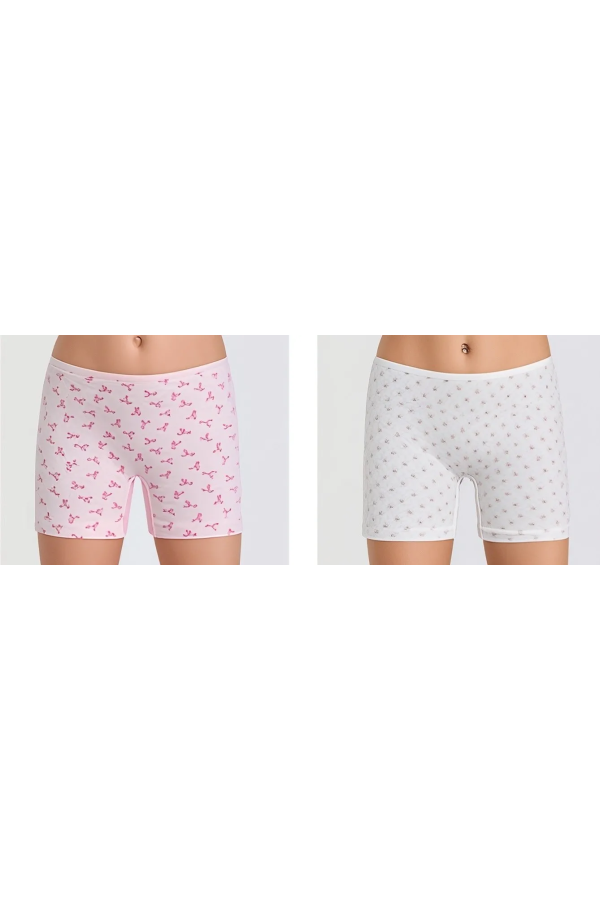 Berrak Kız Çocuk Boxer Short 3' Lü Berrak 5640