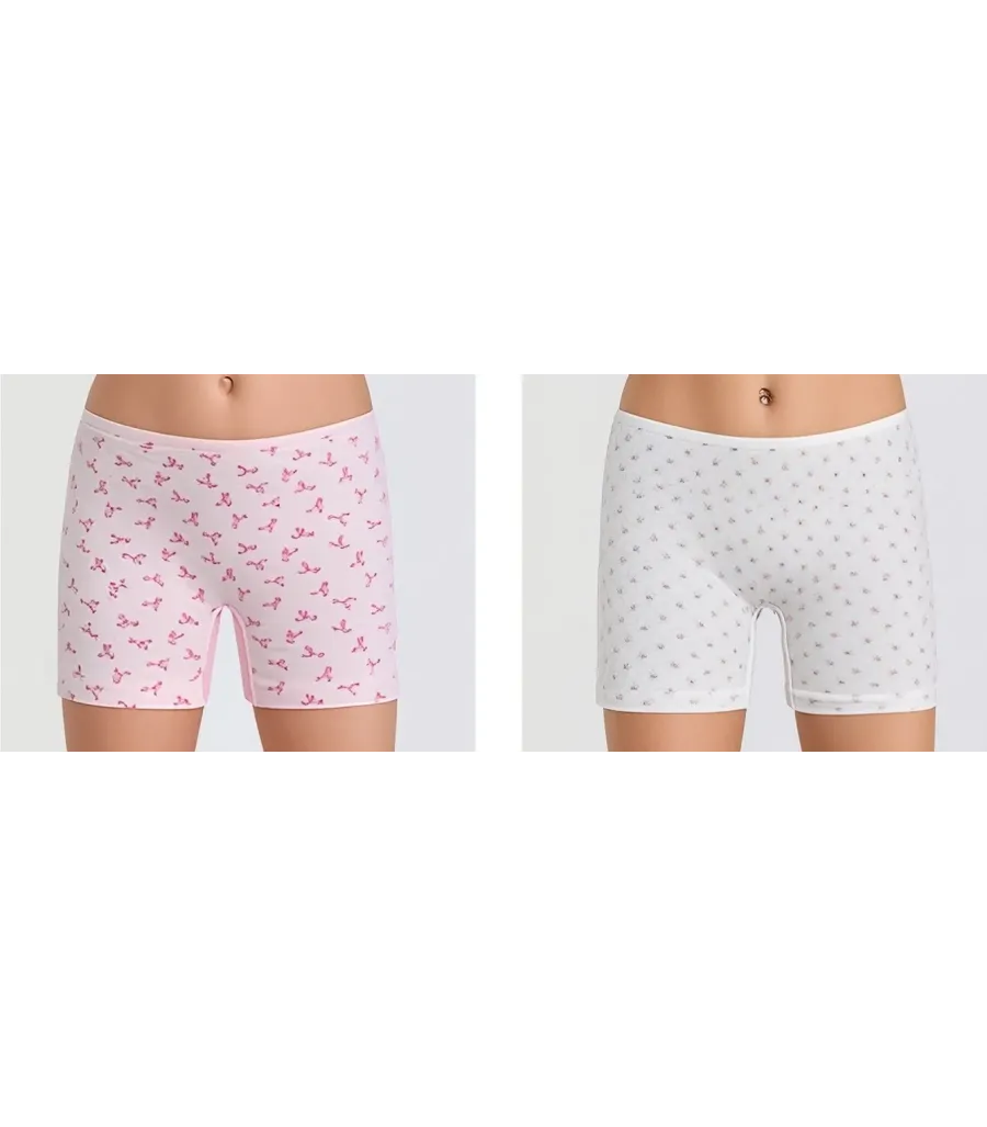 Berrak Kız Çocuk Boxer Short 3' Lü Berrak 5640
