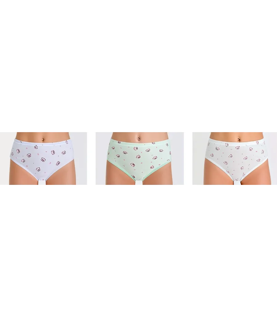 Berrak Kız Çocuk Bikini 3' Lü Berrak 5644