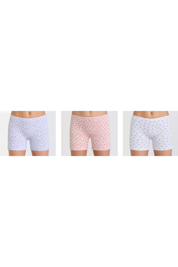 Berrak Kız Çocuk Boxer Short 3' Lü Berrak 5646