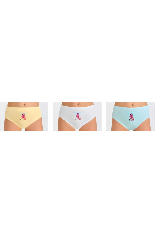 Berrak Kız Çocuk Bikini 3' Lü Berrak 5650