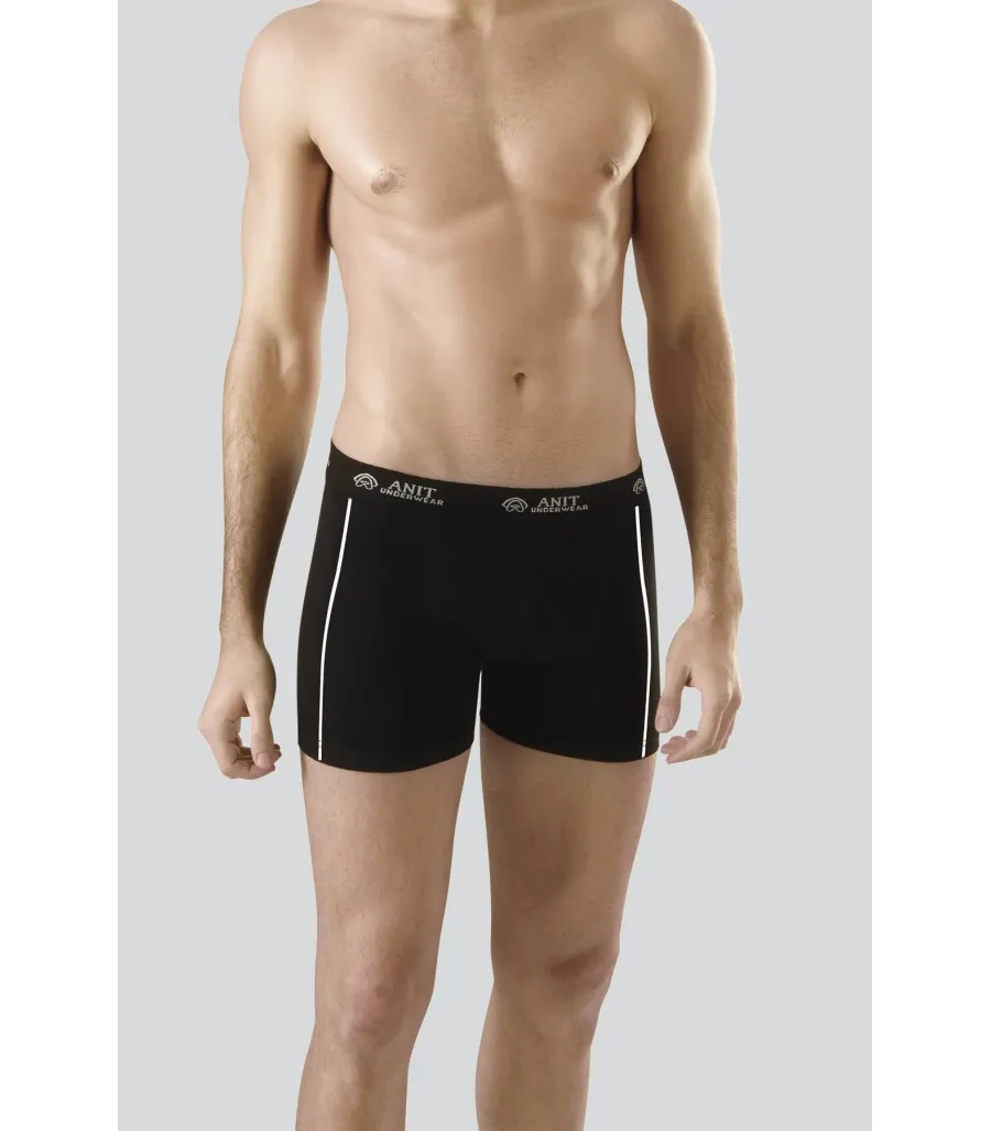Anıt Licralı Şeritli Erkek Boxer