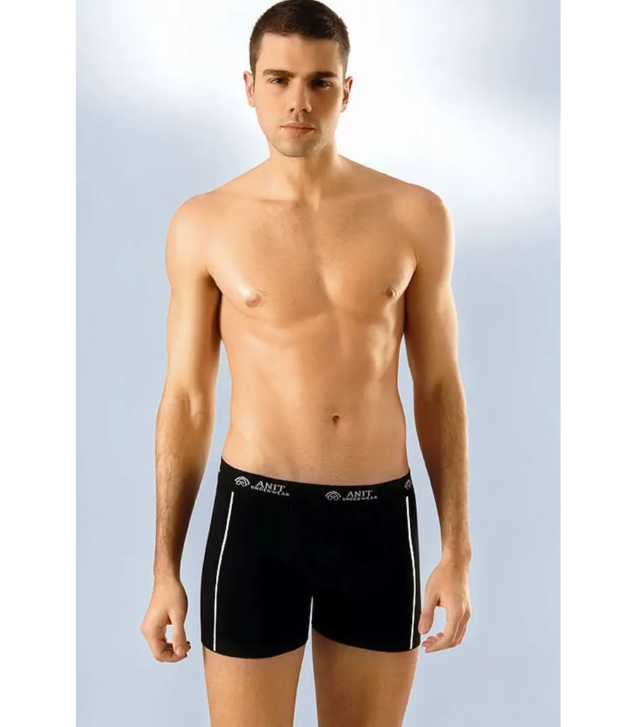 Anıt Licralı Şeritli Erkek Boxer