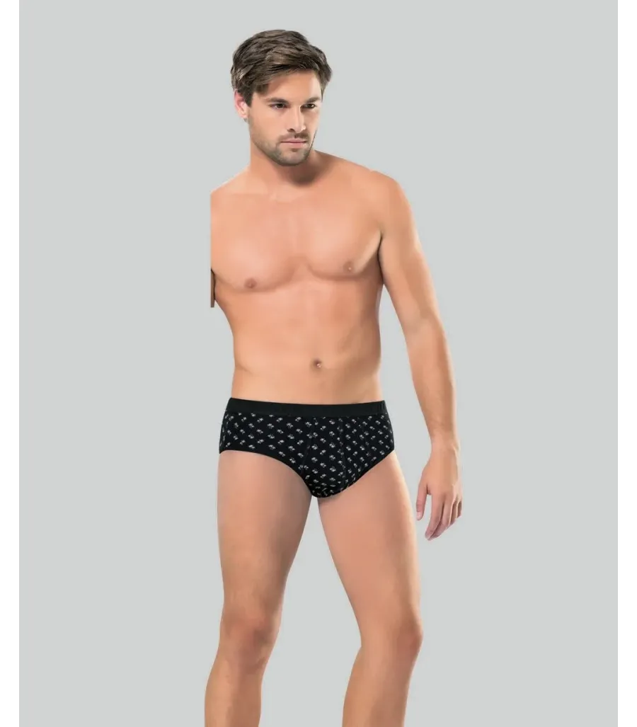 Anıt Baskılı Erkek Slip