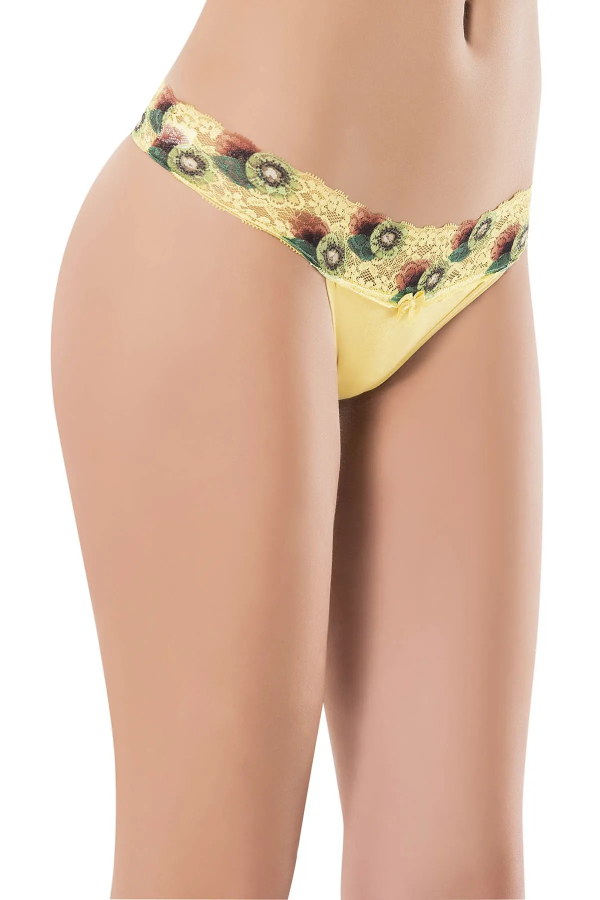 Anıt Meyveli Dantel Tanga