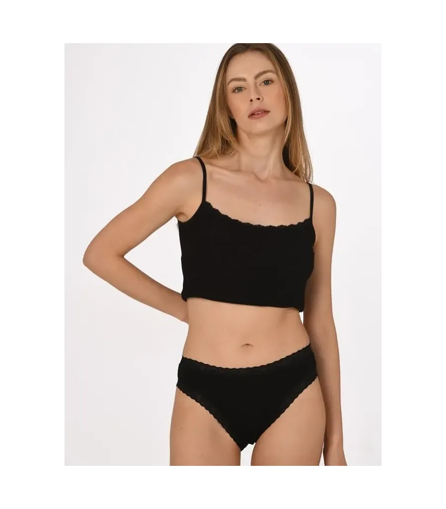Anıt Bambu Anıt Yazılı Bayan Bikini