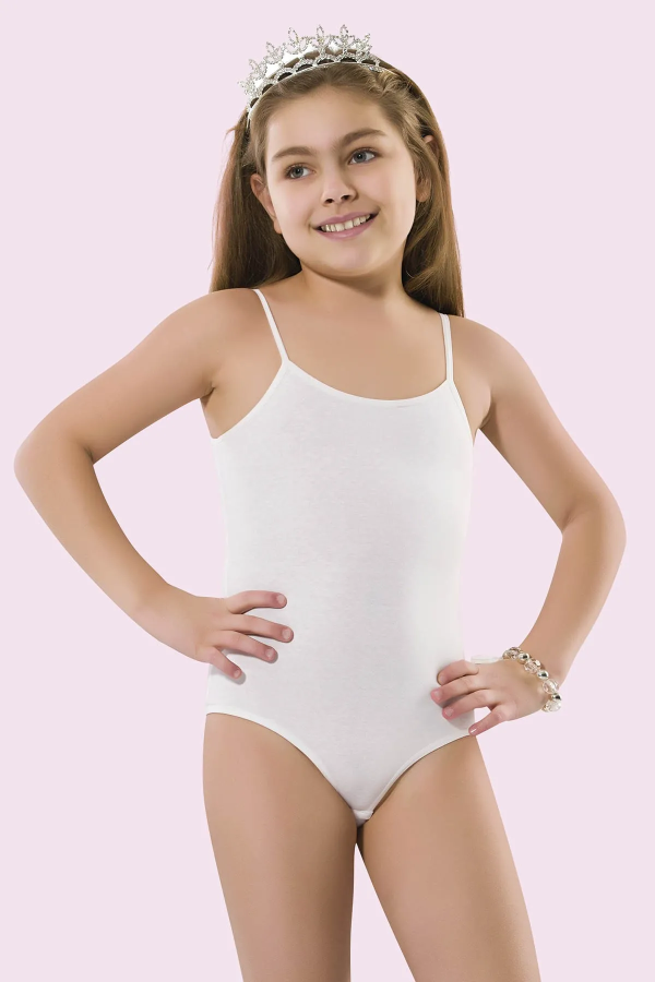 Anıt Kız Çocuk İp Askılı Body