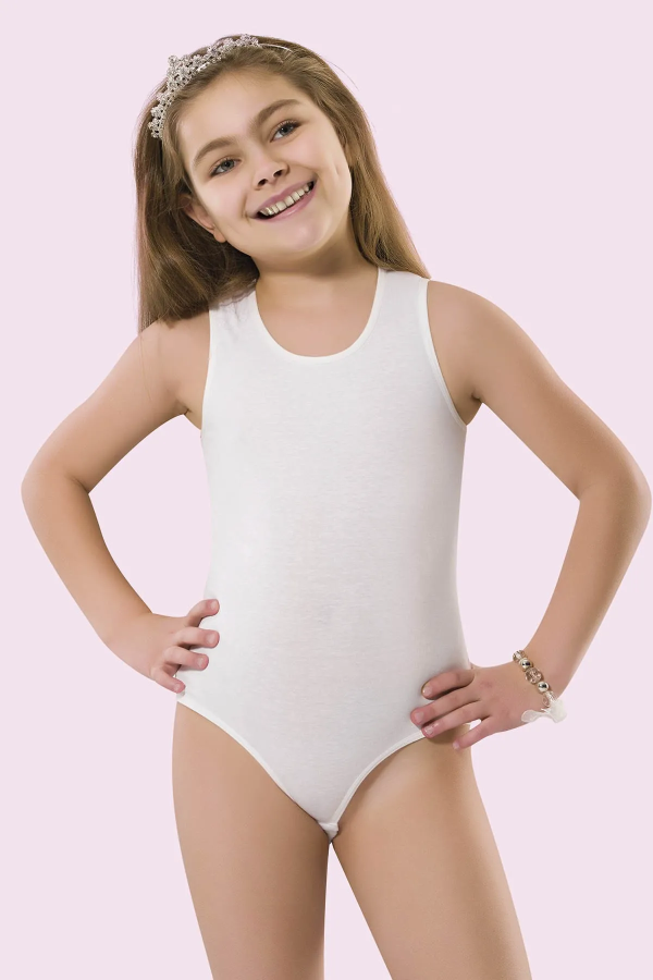 Anıt Kız Çocuk Geniş Askılı Body