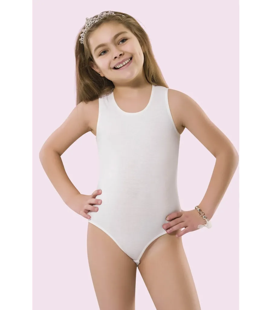 Anıt Kız Çocuk Geniş Askılı Body