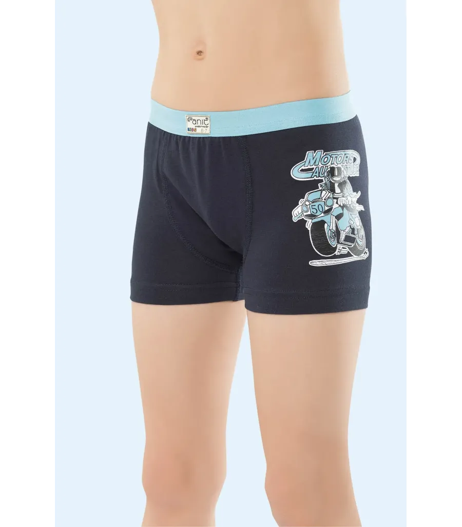 Anıt Baskılı Erkek Çocuk Boxer