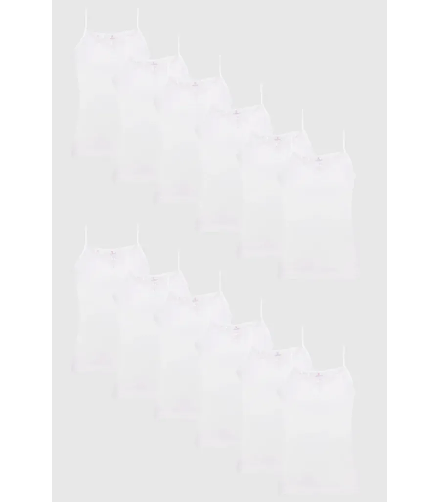 Ceylanoğlu Penye Güpürlü İp Askılı Atlet