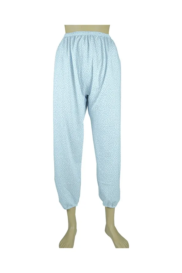 Ceylanoğlu Emprime Kışlık Pijama Lastikli Paça Emprime