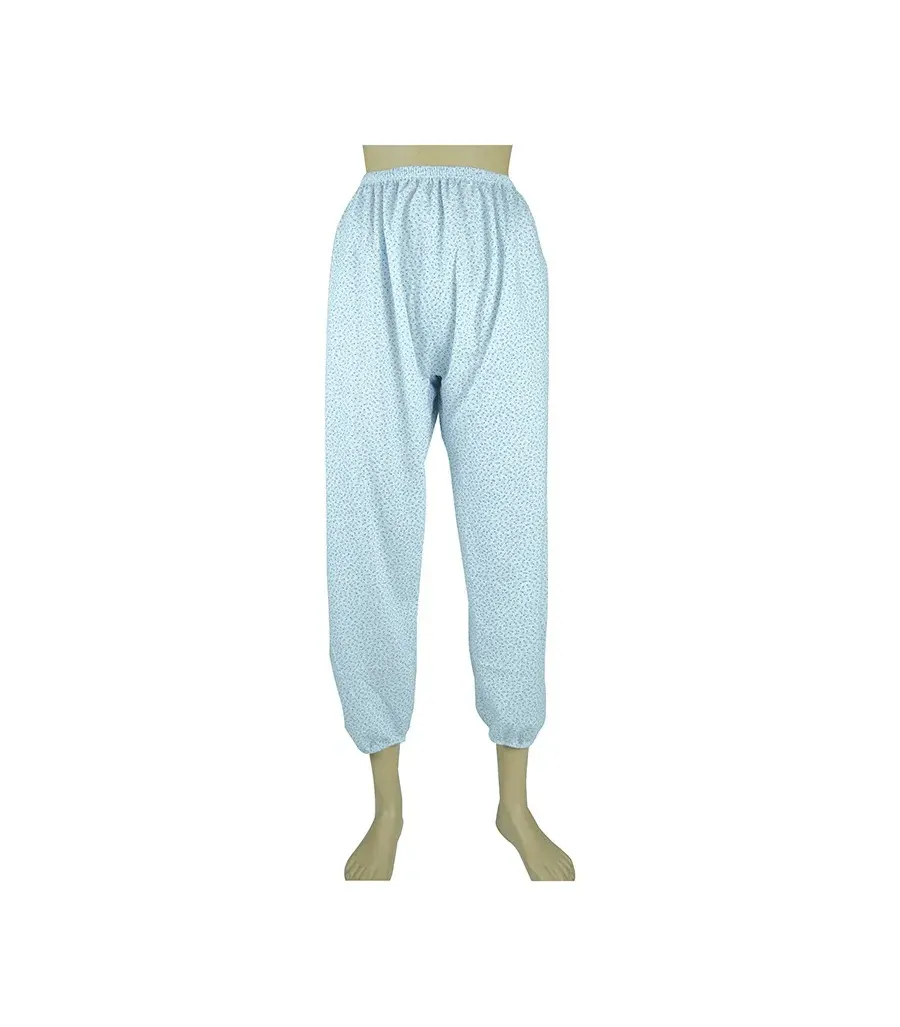 Ceylanoğlu Emprime Kışlık Pijama Lastikli Paça Emprime