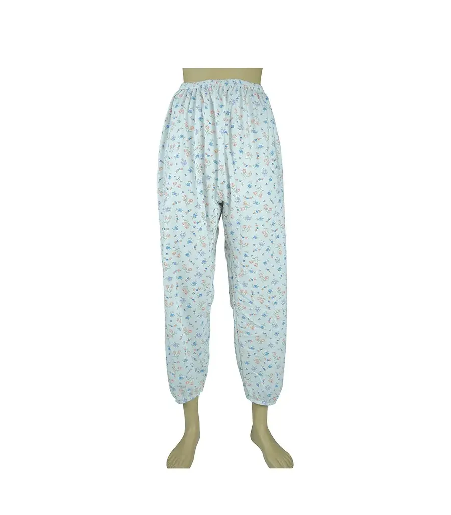 Ceylanoğlu Emprime Kışlık Pijama Lastikli Paça Emprime