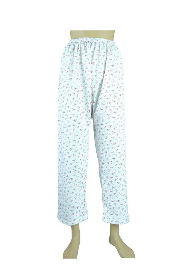 Ceylanoğlu Emprime Yazlık Pijama Düz Paça Emprime