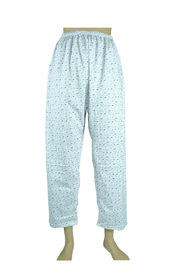 Ceylanoğlu Emprime Yazlık Pijama Düz Paça Emprime