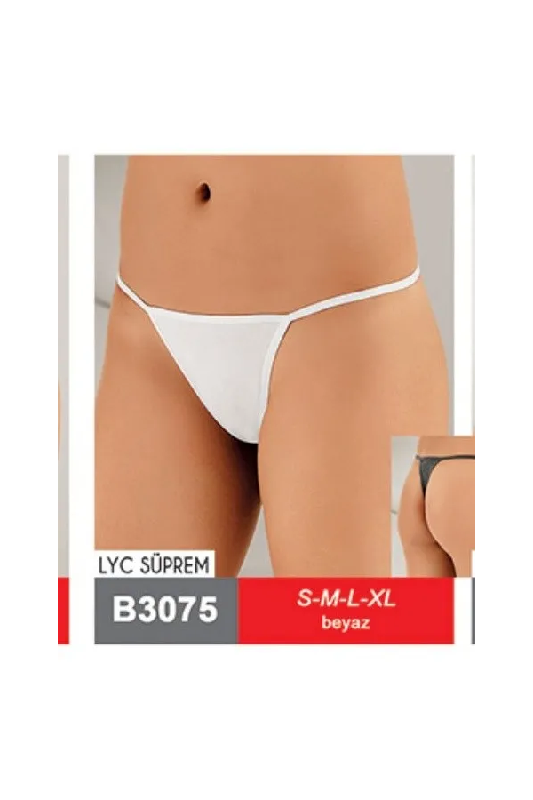 Şahinler Lıkralı String Beyaz