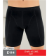 Şahinler Lıkralı Uzun Boxer Şort Siyah
