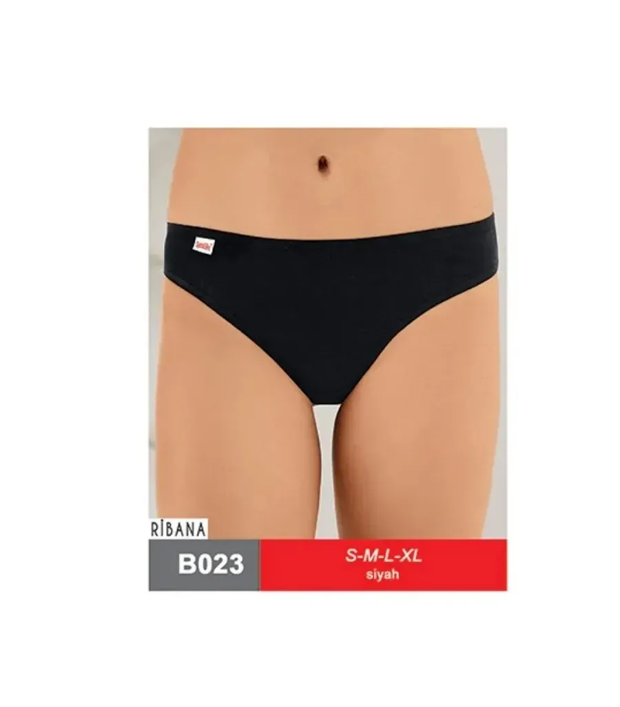 Şahinler Ribana Düşük Bel Bikini Siyah