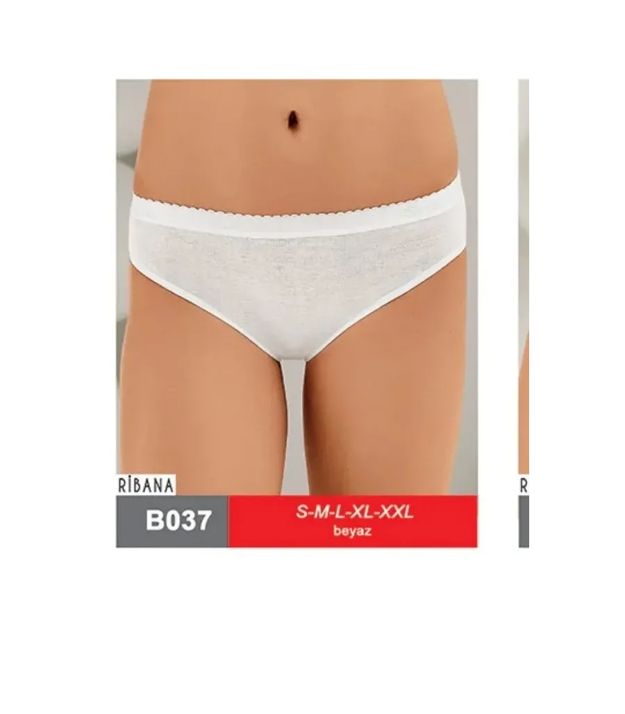 Şahinler Ribana Şahinler Yazılı Bikini Beyaz