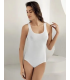 Şahinler Lıkralı Kalın Askılı Çıtçıtlı Body Beyaz