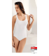 Şahinler Lıkralı Kalın Askılı Çıtçıtlı Body Beyaz
