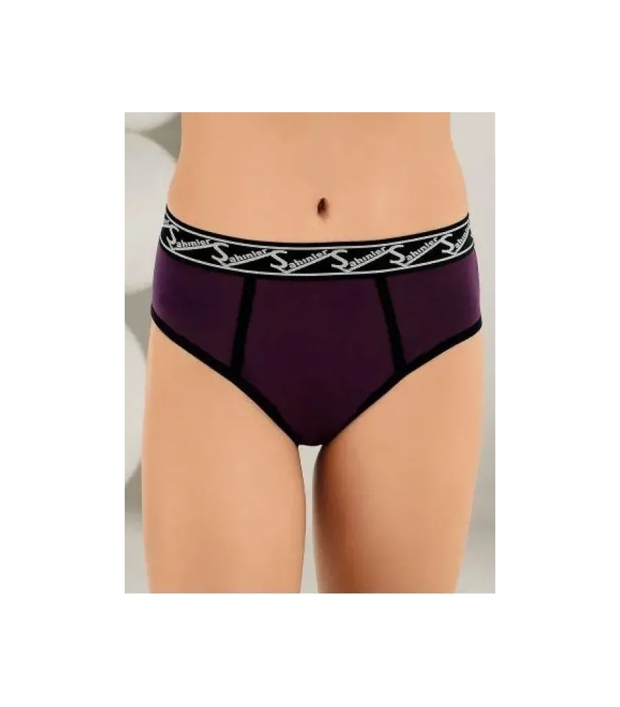 Şahinler Lıkralı Biyeli Slip Bordo ( 6 Lı Paket )