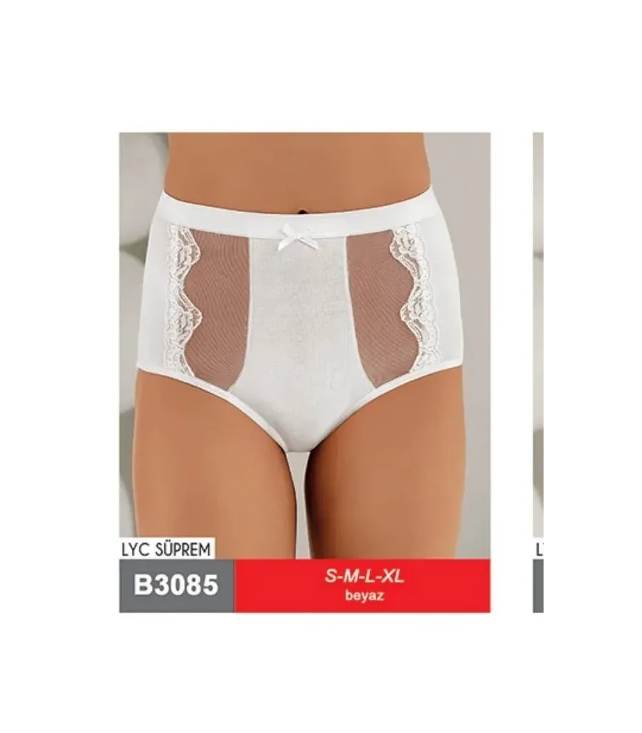 Şahinler Lıkralı Dantelli Bato Slip Beyaz