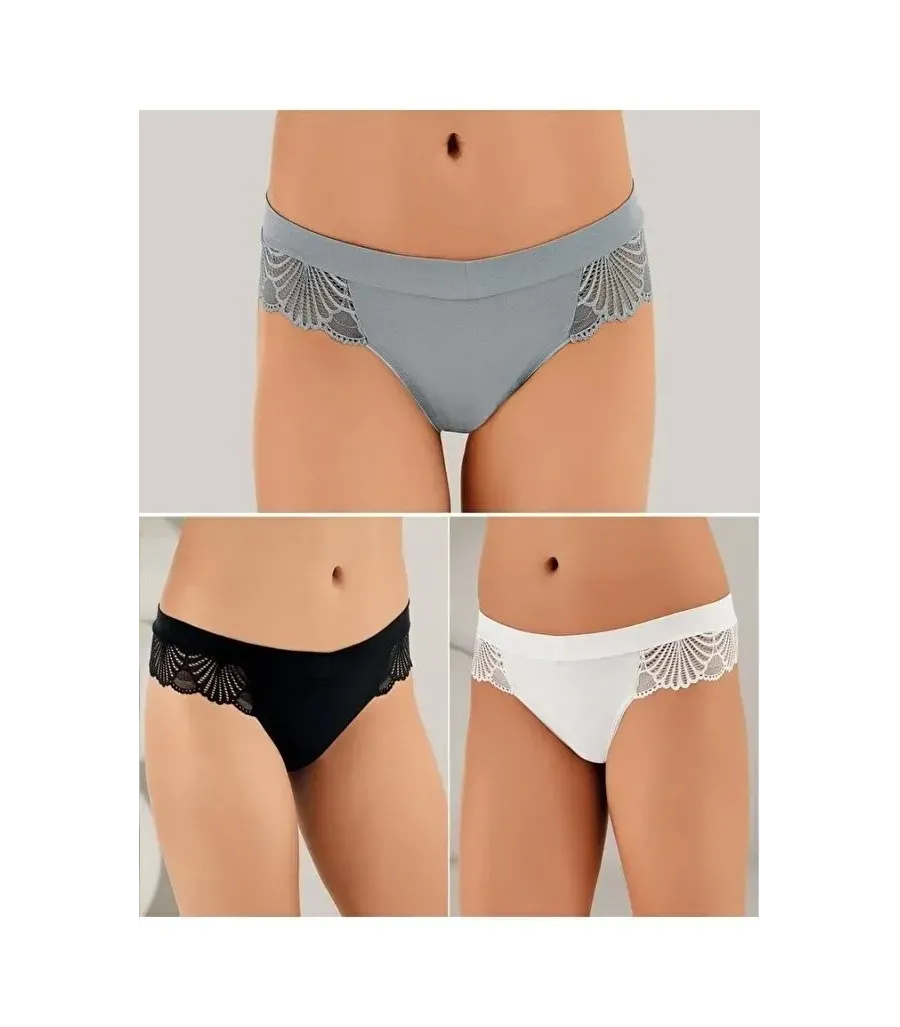 Şahinler Lıkralı Dantelli Tanga ( 6 Lı Paket )