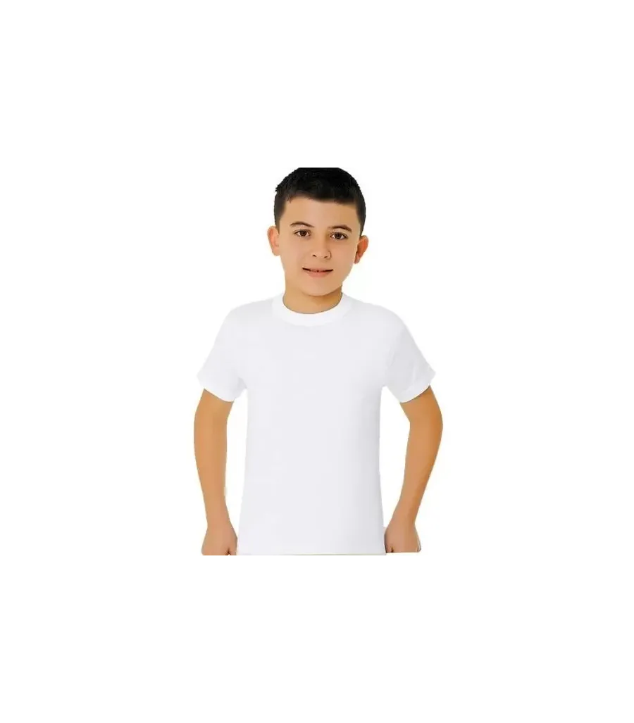 Toptan Mevsim Erkek Çocuk Spor Yaka Fanila