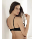 Şahinler Bralet Sütyen Kısa Desteksiz Siyah