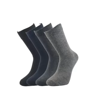Toptan Cotton Düz Renk Erkek Çorap