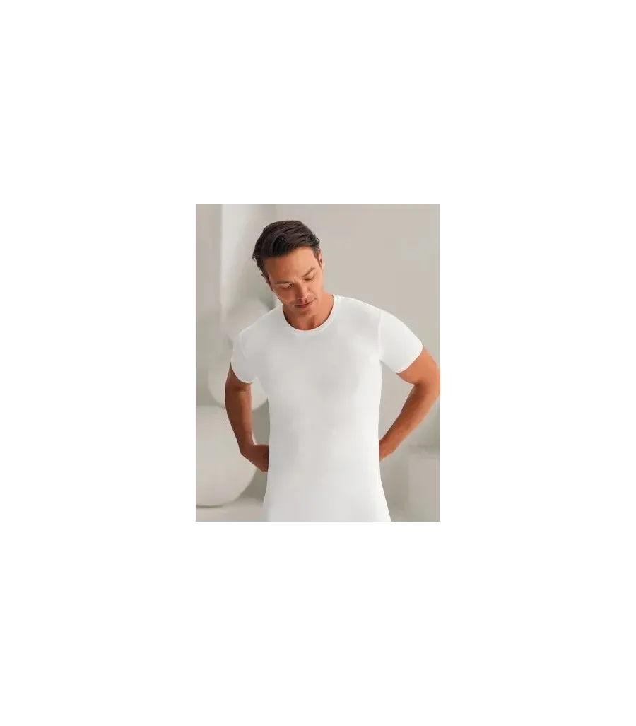 Şahinler Modal Lıkralı Bisiklet Yaka Beyaz
