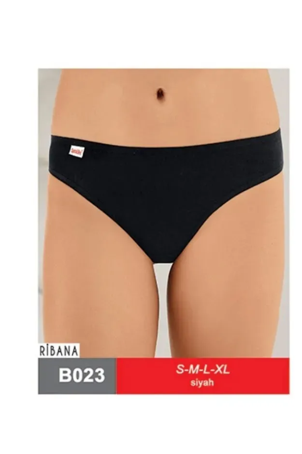 Şahinler Ribana Düşük Bel Bikini Siyah