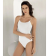 Şahinler Lıkralı İp Askılı Çıtçıtlı Body Beyaz
