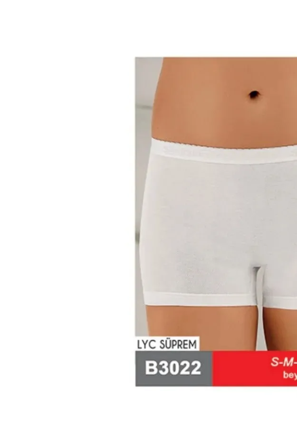 Şahinler Lıkralı Bayan Boxer Beyaz