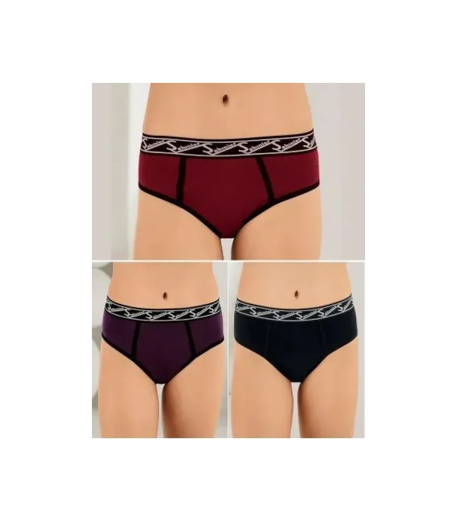 Şahinler Lıkralı Biyeli Slip Bordo ( 6 Lı Paket )