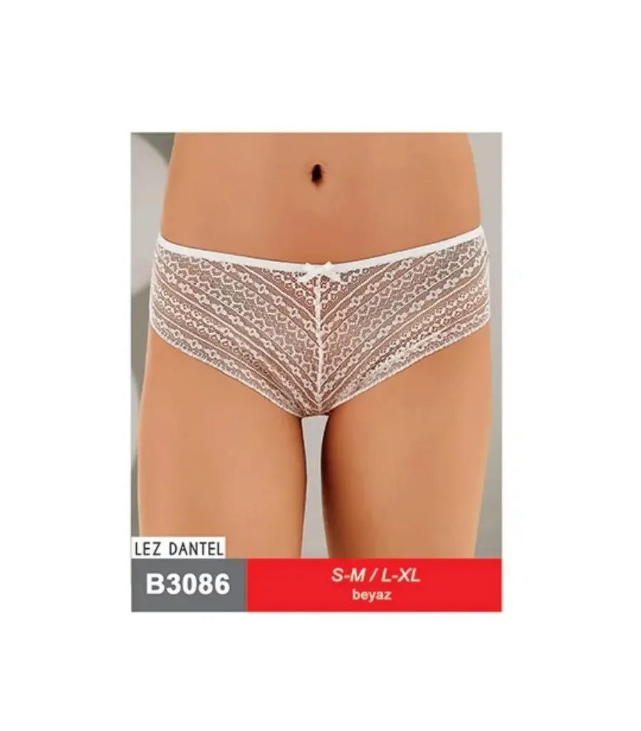 Şahinler Dantelli Slip Asorti