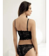 Şahinler Bralet Desteksiz Takım Siyah