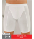 Şahinler Lıkralı Uzun Boxer Şort Beyaz