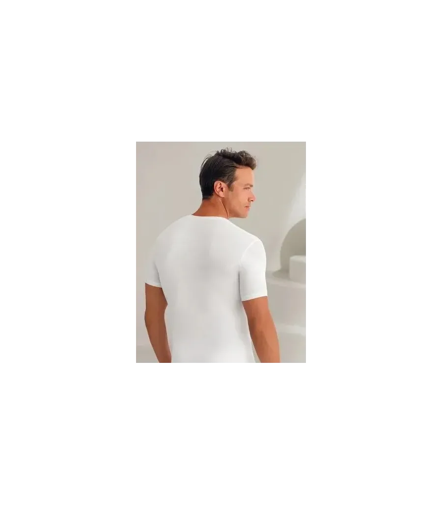 Şahinler Modal Lıkralı V Yaka Beyaz