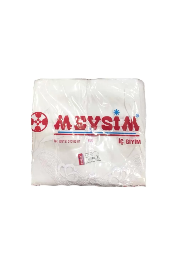 Toptan Mevsim Penye iP Askılı Güpürlü Atlet