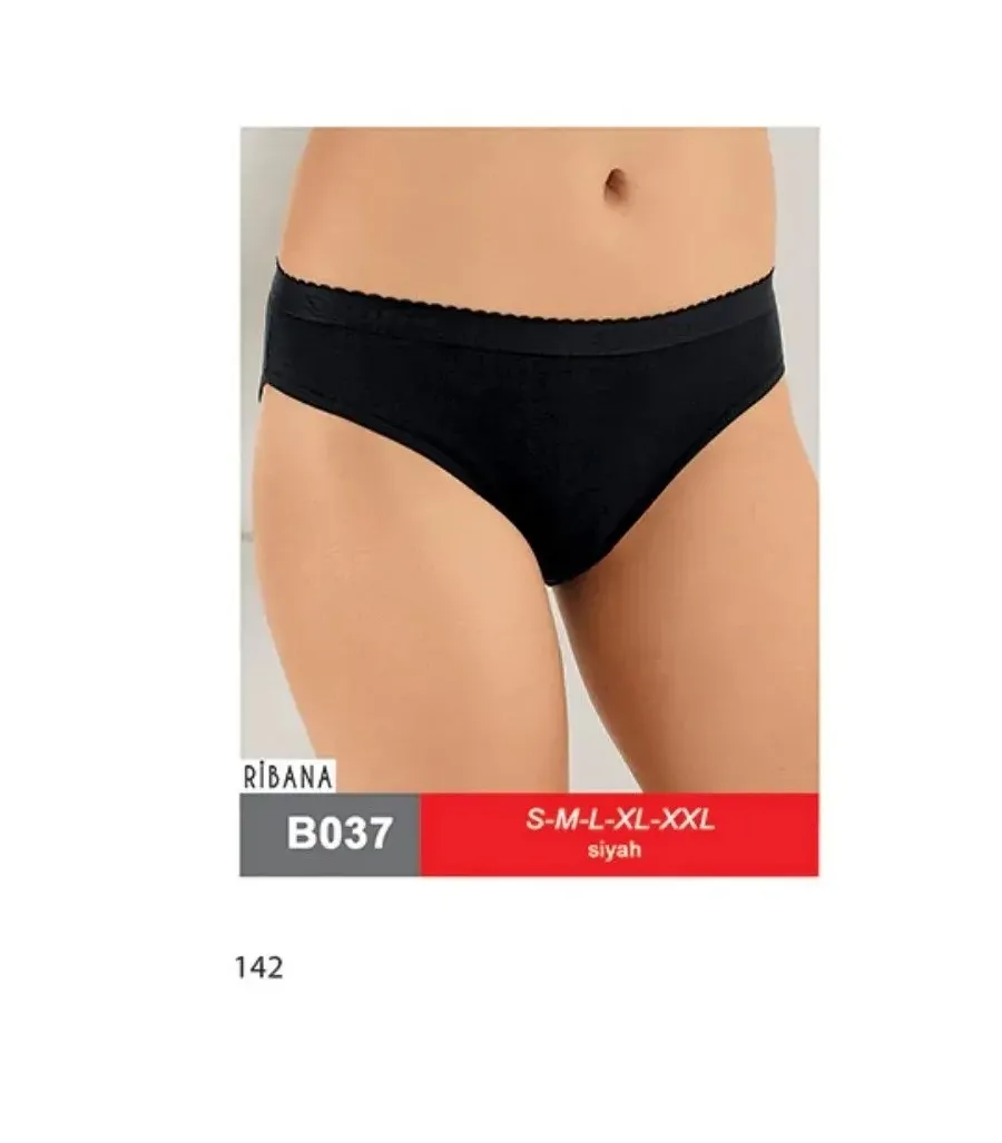 Şahinler Ribana Şahinler Yazılı Bikini Siyah