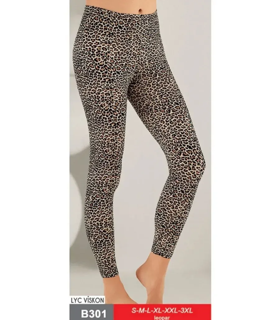 Şahinler Lıkralı Leopar Tayt Leopar