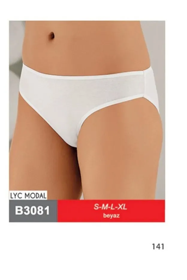 Şahinler Modal Lıkralı Bikini Beyaz