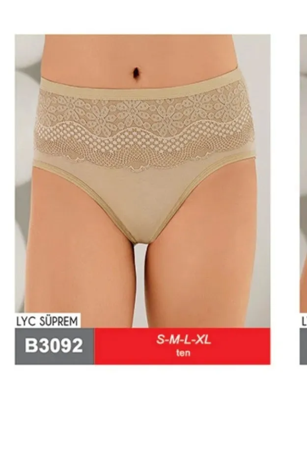 Şahinler Dantelli Bato Slip Ten ( 6 Lı Paket )