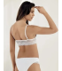 Şahinler Dantelli Desteksiz Bralet Takım Beyaz
