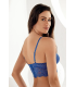 Şahinler Bralet Sütyen Uzun Desteksiz İndigo