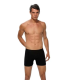 Toptan Gümüş 4018 Elastan Boxer Siyah