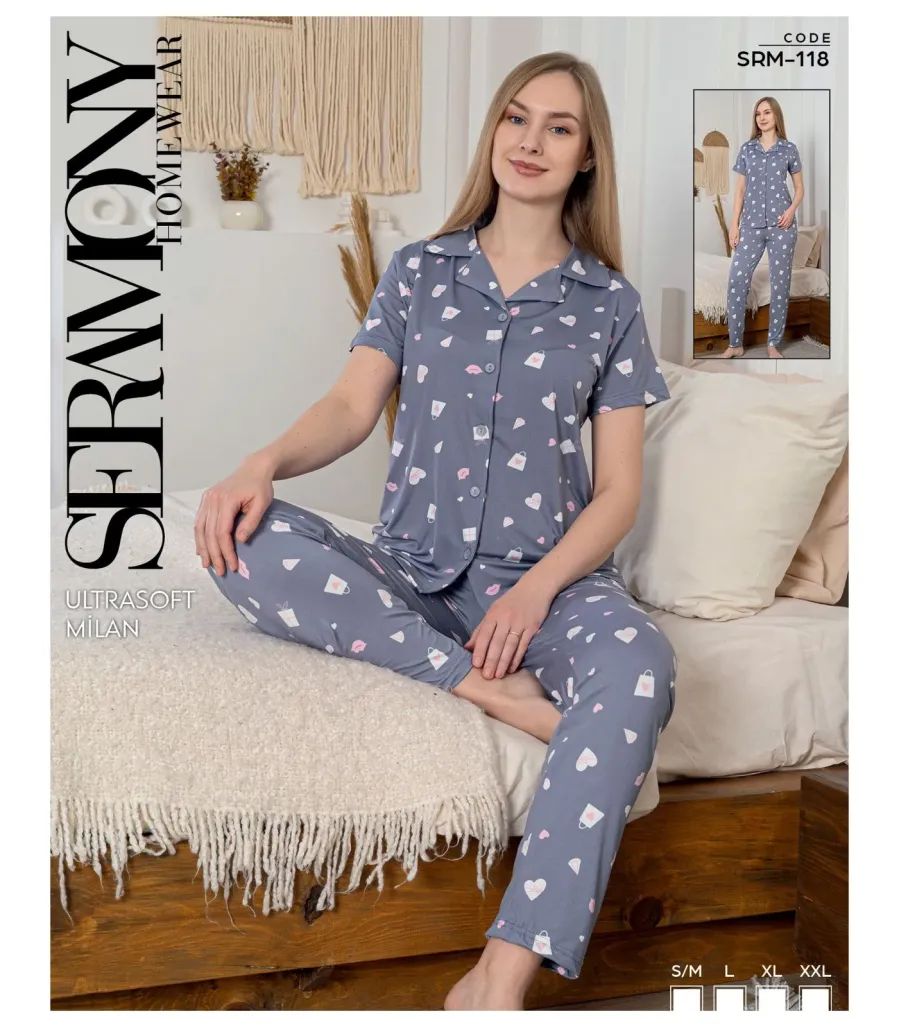 Seramony Kadın Pijama Takımı 118
